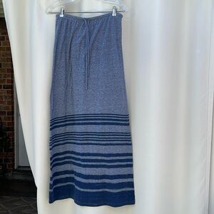 Cotton maxi skirt
